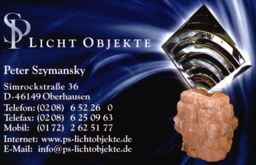 PS- LICHT OBJEKTE